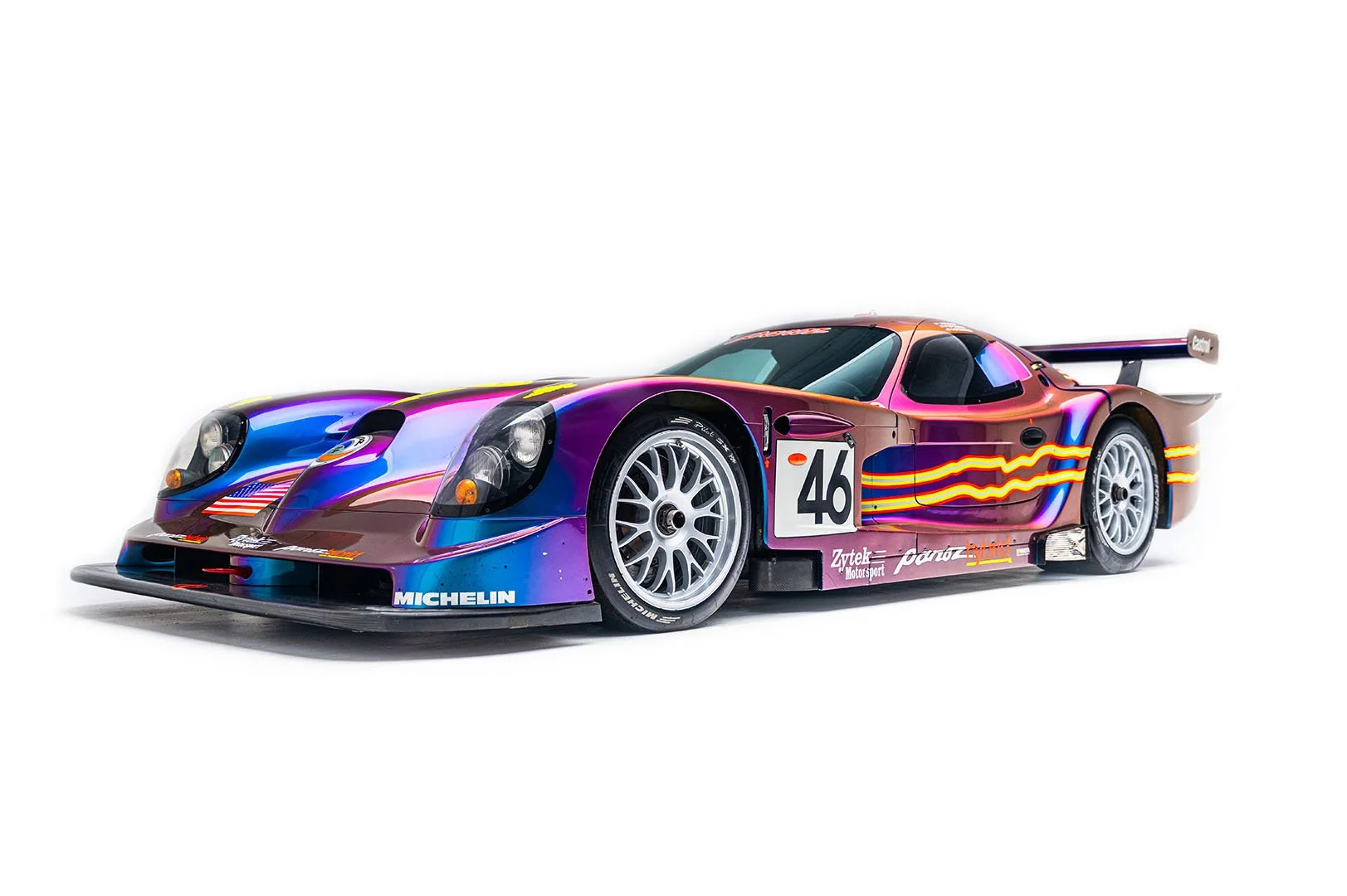 自動車 spark 1/43 PANOZ ESPERANTE GTR-1 Q9 Spark 1/43 Panoz Esperante Gtr-1 Q9 Hybrid 1998 46 Lm Pq J